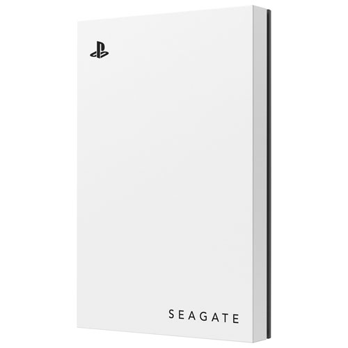 Seagate 2TB USB 3.0 External Hard Drive for PlayStation (STLV2000101) - White