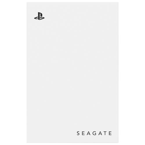 Seagate 5TB USB 3.0 External Hard Drive for PlayStation - White