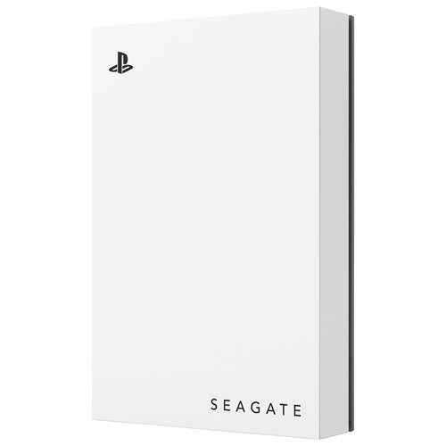 Disque dur externe USB 3.0 de 5 To de Seagate pour PlayStation - Blanc