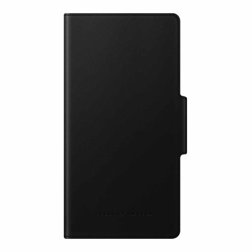Étui portefeuille atelier d'IDEAL of Sweden pour iPhone 13 et iPhone 14, noir intense - Boîte ouverte