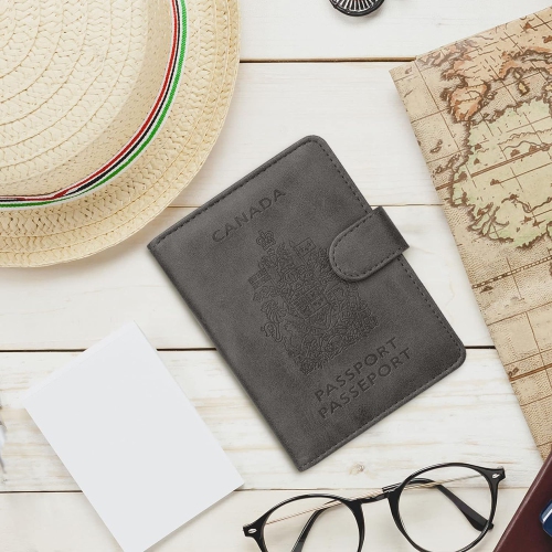 RFID Blocking Passport Holder Travel Wallet Cover Case