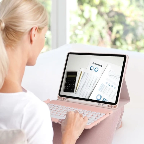 iPad Keyboard Case - Ergonomic, Shockproof, Durable - Compatible with iPad Pro 10.2-inch 7th/8th/9th Gen, iPad Pro 10.5-inch (2017), iPad Air