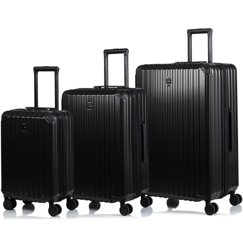 CHAMPS Element Collection 3pc Expandable Hardside Luggage Set