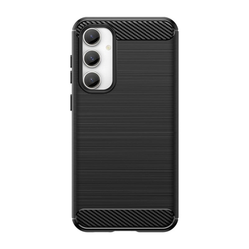 PANDACO Black Brushed Metal Case for Samsung Galaxy S23 FE