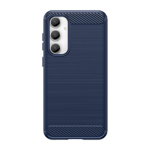 PANDACO Navy Brushed Metal Case for Samsung Galaxy S23 FE