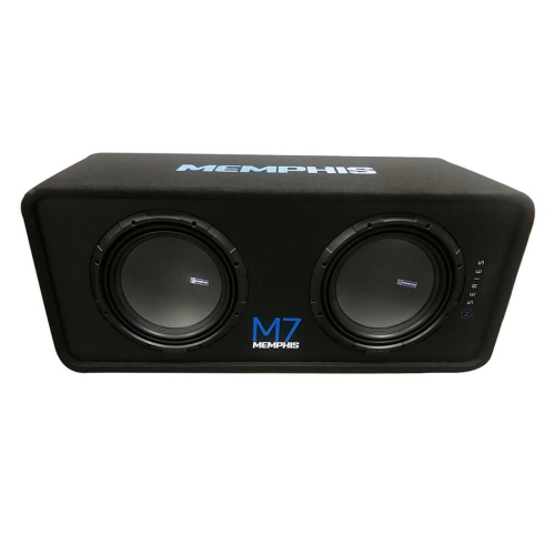 Memphis Audio M7E12D1 Dual 12 inch M7 Loaded Subwoofer Enclosure