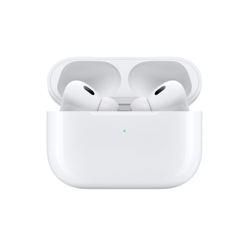 Écouteurs boutons 100 % sans fil à suppression du bruit AirPods Pro 2 d'Apple avec étui de chargement USB-C MagSafe