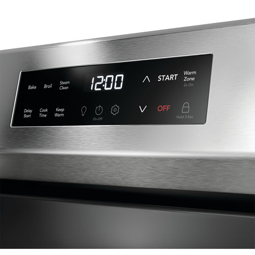 Frigidaire 30" 5.3 Cu. Ft. 5-Element Freestanding Electric Range (FCRE306CAS) - Stainless Steel