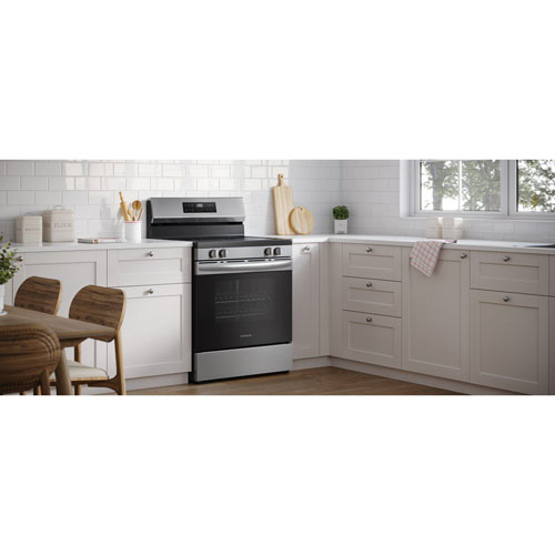 Frigidaire 30" 5.3 Cu. Ft. 5-Element Freestanding Electric Range (FCRE306CAS) - Stainless Steel