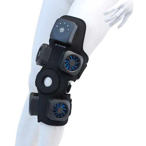 RecoveryTherm Knee Massager and Knee Compression