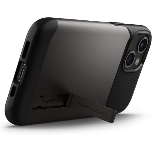 Spigen Slim Armor Case for iPhone 13 , Gunmetal - Open Box