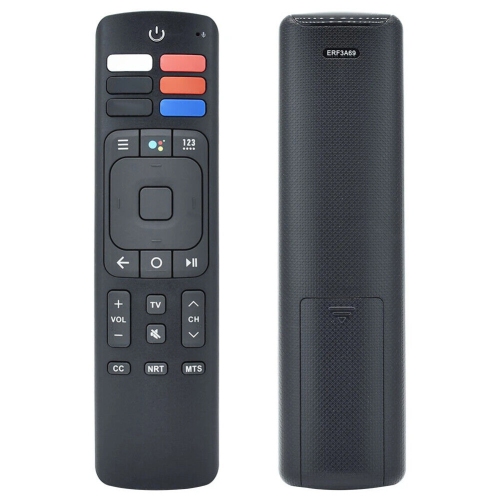 ERF3A69 ERF3169H ERF3B69 Télécommande de téléviseur avec pour télécommande sans fil Google Play de Netflix pour téléviseur intelligent Hisense/Sharp