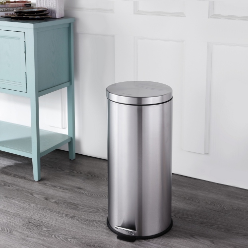 Oscar Step-Open Trash Can with Mini Trash Can