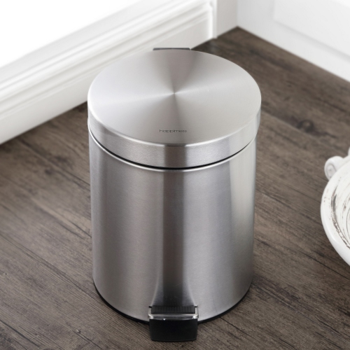 Oscar Step-Open Trash Can with Mini Trash Can