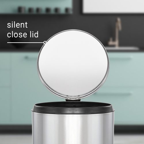 Oscar Step-Open Trash Can with Mini Trash Can