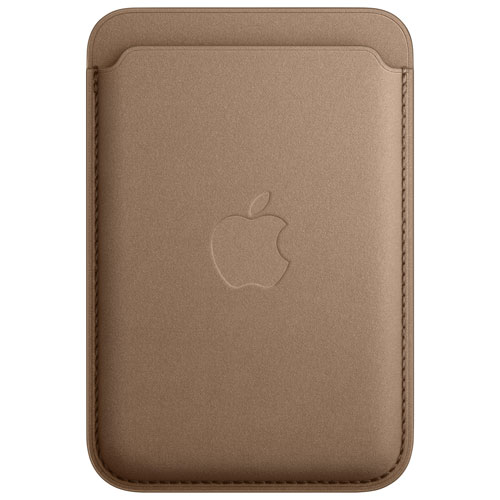 Apple FineWoven Wallet with MagSafe for iPhone 15/14/13/12 - Taupe