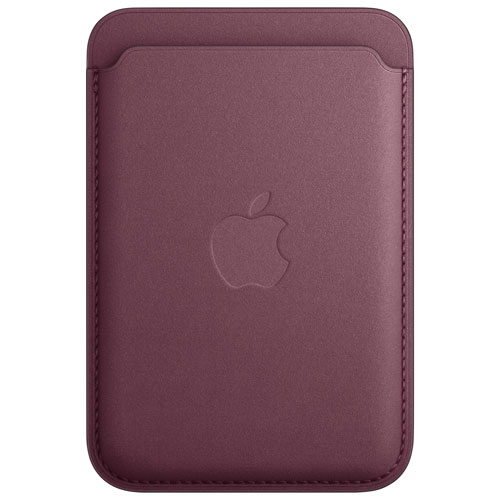 Apple FineWoven Wallet with MagSafe for iPhone 15/14/13/12 - Mulberry