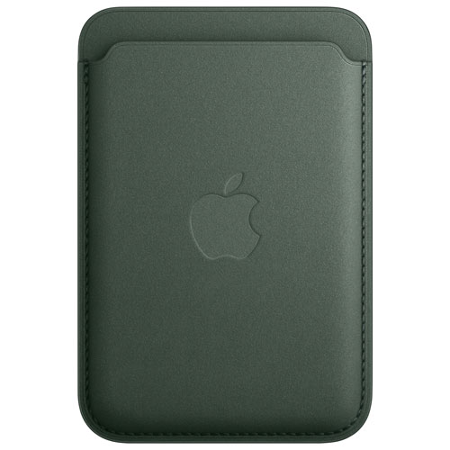 Apple FineWoven Wallet with MagSafe for iPhone 15/14/13/12 - Evergreen