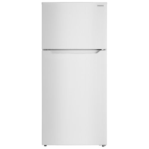 Insignia 28" 14.2 Cu. Ft. Top Freezer Refrigerator - White - Only at Best Buy