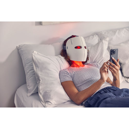Therabody TheraFace Mask - LED Skincare Mask with Vibration - White - Exclusive Retail Partner