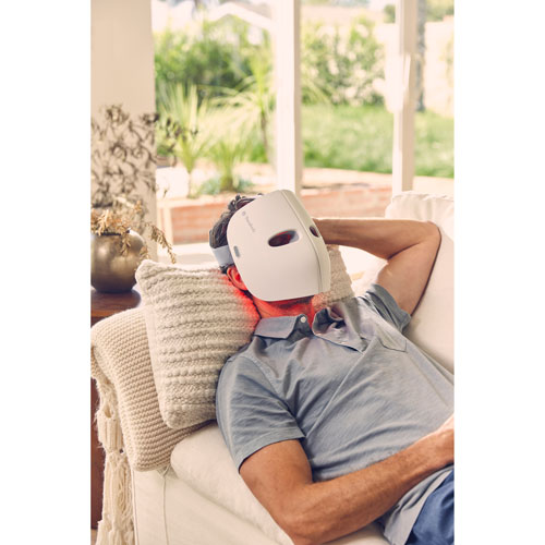 Therabody TheraFace Mask - LED Skincare Mask with Vibration - White - Exclusive Retail Partner