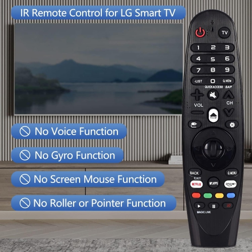 Nouvelle télécommande universelle pour téléviseur intelligent LG Magic Remote AN-MR18BA AN-MR19BA AN-MR600G AN-MR650 AN-MR650G ANMR650&nbsp;A ANMR600