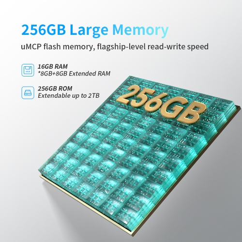 Téléphone intelligent FreeYond 5 A, écran HD intégrale + 6,6 po, 256G-Noir-déverrouillé