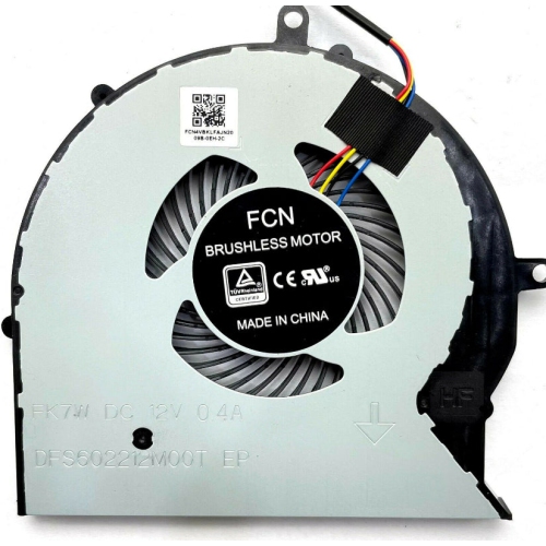 Asus GPU Cooling Fan - 12V 0.4A DFS602212M00T-FK7W for FX63VM, FX503VM, GL503VM, GL703VD, GL703VM