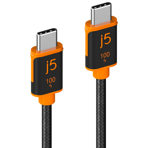 j5create 100W USB-C Sync & Charge Cable