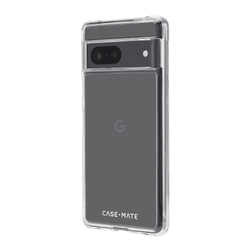 Étui rigide ajusté en plastique Tough Pixel 7 de Case-Mate – translucide