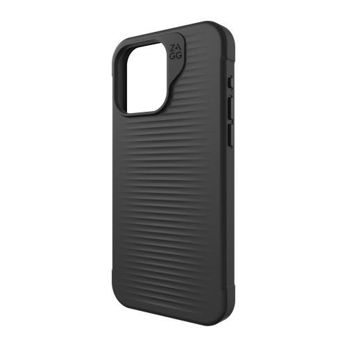 ZAGG Luxe Snap Case compatible with iPhone 15 Pro Max - Black