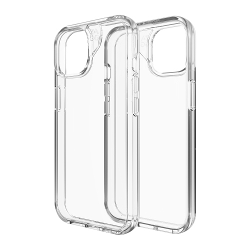 ZAGG Crystal Palace Case compatible with iPhone: 15, 14, 13 - translucent