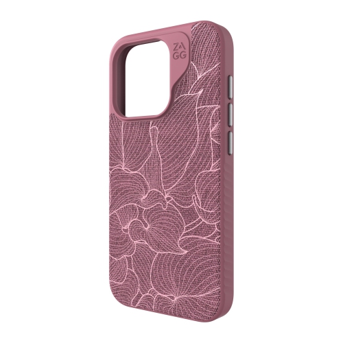 ZAGG London Snap Case compatible with iPhone 15 Pro - pink