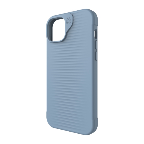 ZAGG Luxe Snap Case compatible with iPhone: 15 Plus, 14 Plus - blue