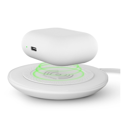 HyperGear 15W ChargePad Pro Wireless Fast Charger w/ USB-C Hub - White