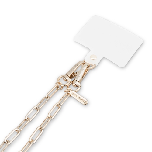 Case-Mate Crossbody Chain nan Plastic Fitted Hard Shell Case – Gold