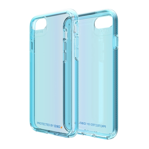 ZAGG Milan Case compatible with iPhone: SE, SE (2020), 8, 7, 6S, 6 - translucent