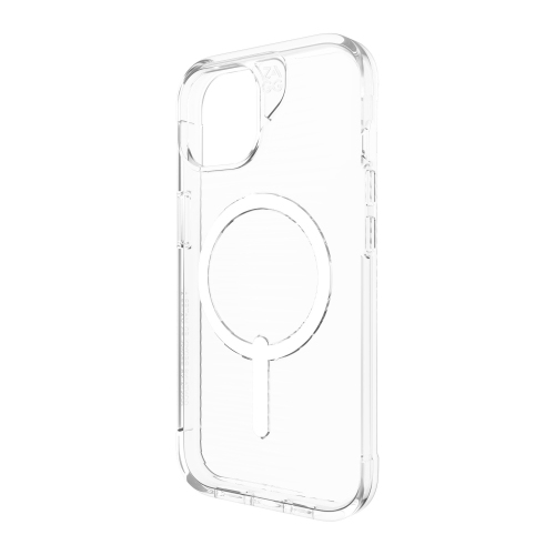 ZAGG Luxe Snap Case compatible with iPhone: 15, 14, 13 - translucent