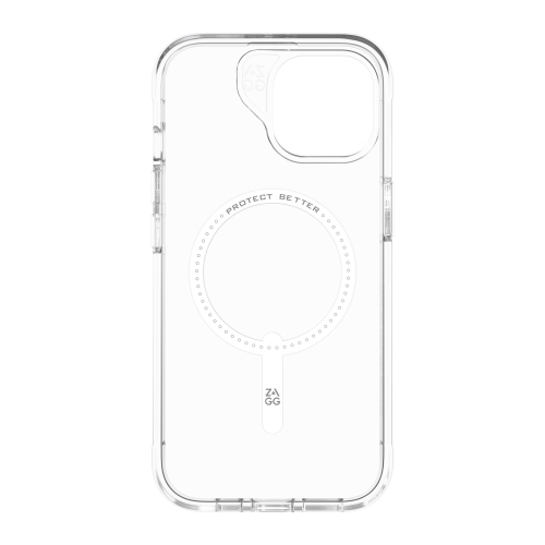 ZAGG Luxe Snap Case compatible with iPhone: 15, 14, 13 - translucent