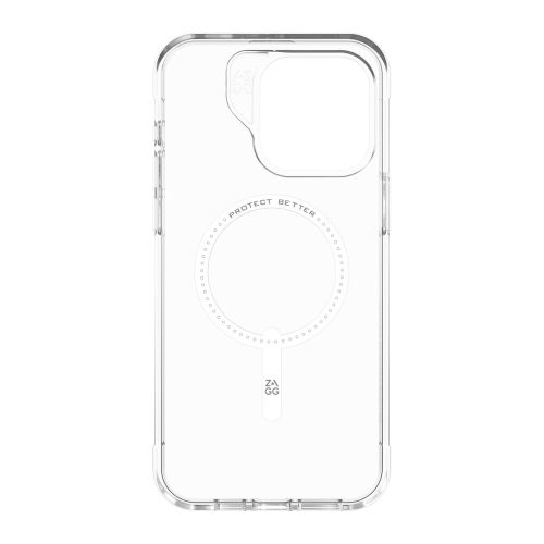 ZAGG Luxe Snap Case compatible with iPhone 15 Pro Max - translucent