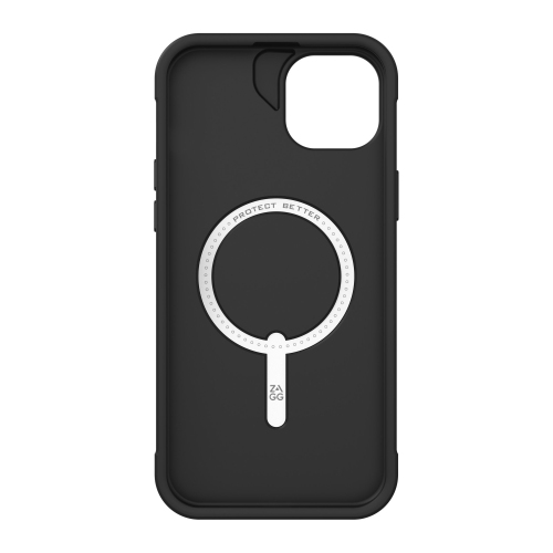 ZAGG Luxe Snap Case compatible with iPhone: 15 Plus, 14 Plus - Black