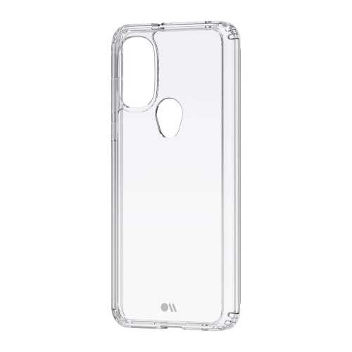 Étui rigide ajusté en plastique Tough Moto G Power 2022 de Case-Mate – translucide