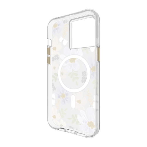 Rifle Paper Rifle Paper MageSafe iPhone 15 Pro Max Plastic Fitted Hard Shell Case – Blue