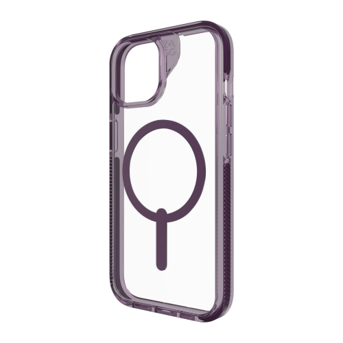 ZAGG Santa Cruz Snap Case compatible with iPhone: 15, 14, 13 - purple