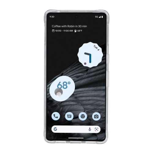 Étui rigide ajusté en plastique Tough Pixel 7 Pro de Case-Mate – translucide