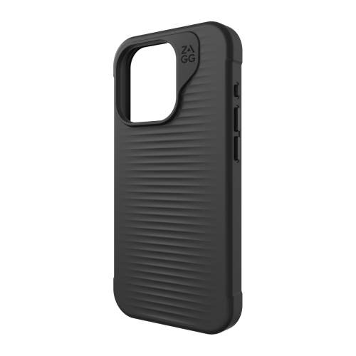 ZAGG Luxe Snap Case compatible with iPhone 15 Pro - Black
