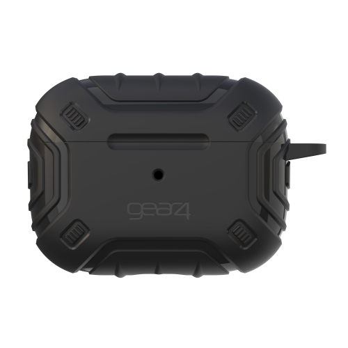 Étui à pression Apollo de ZAGG compatible avec les AirPods Pro - Noir