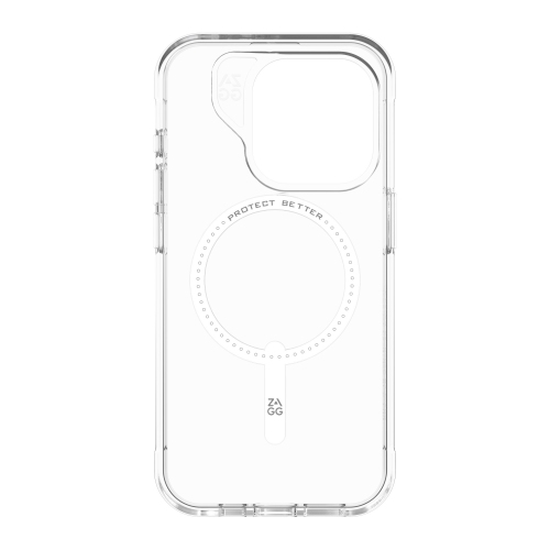 ZAGG Luxe Snap Case compatible with iPhone 15 Pro - translucent