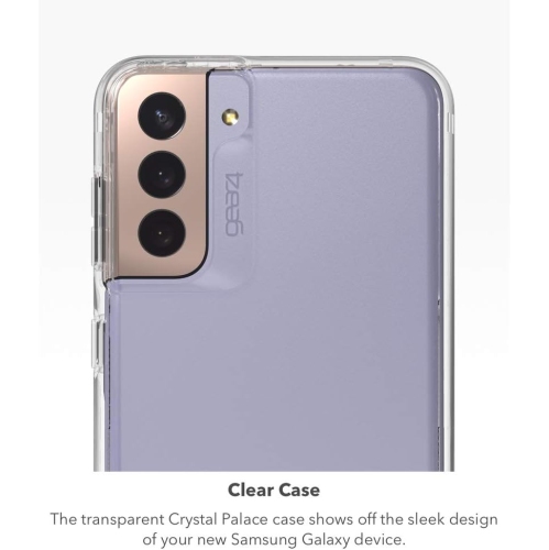 Gear4 ZAGG Crystal Palace D3O Case for Samsung Galaxy S21 5G - Clear - Open Box