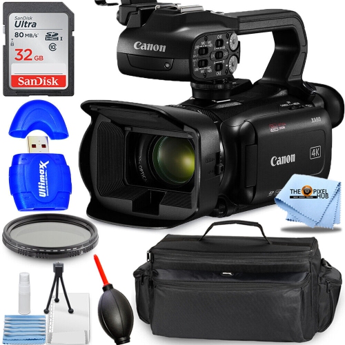 CANON  Xa60 Professional Uhd 4K Camcorder Pal 5733C002 - 8PC Accessory Bundle